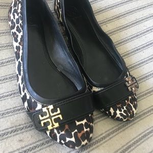 RARE Tory Burch Leopard Flats